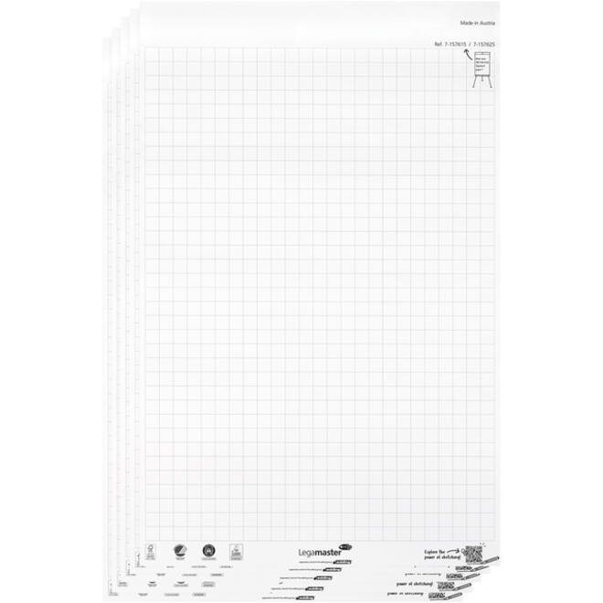 Flipoverpapier Legamaster SKETCH ECO raster 5x 20 vellen