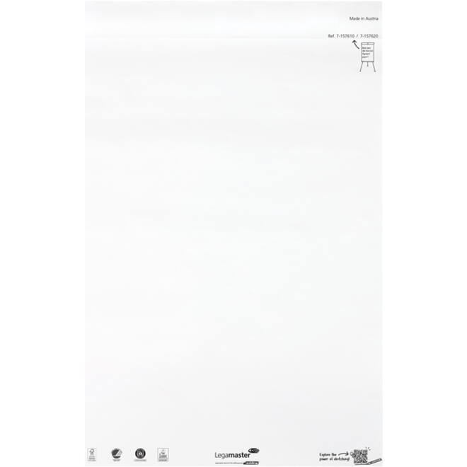 Flipoverpapier Legamaster SKETCH ECO blanco 2x 50 vellen