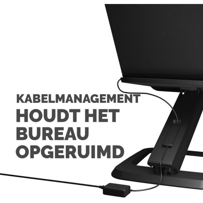 Laptopstandaard Fellowes Hana LT zwart