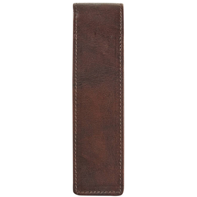 Pennenetui Maverick Rough Gear Brown 2-delig