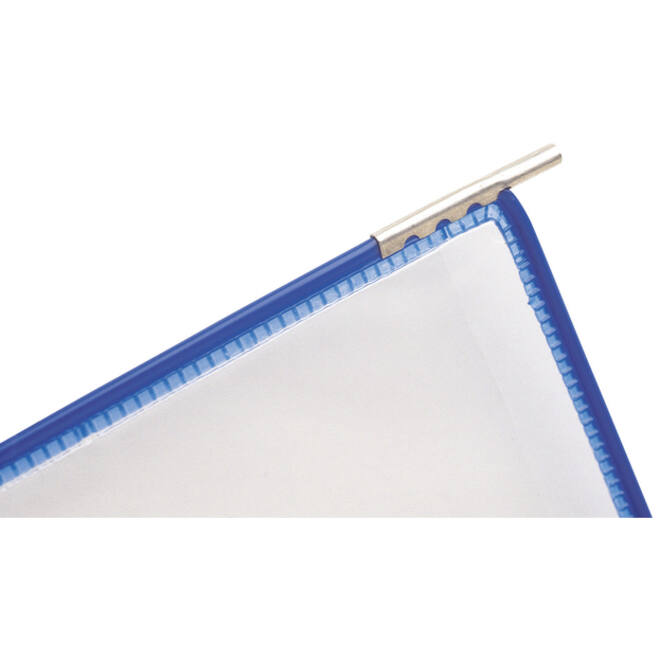 Zichtpaneel Tarifold A4 verticaal blauw 10 stuks