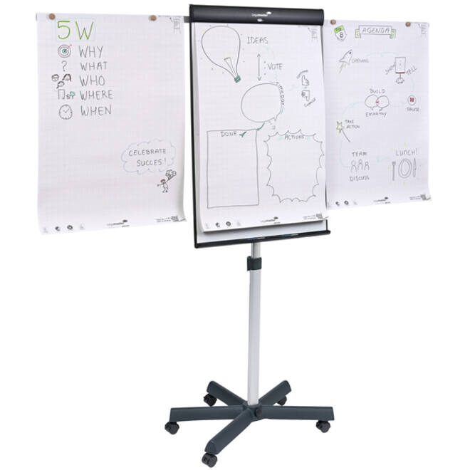 Flipover Legamaster SKETCH PRO mobiele stervoet