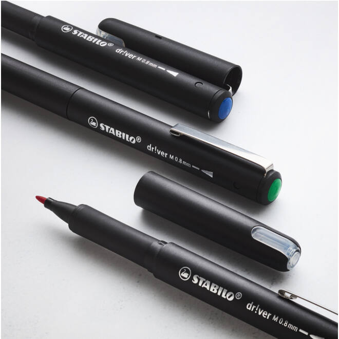 Fineliner STABILO dr!ver medium groen