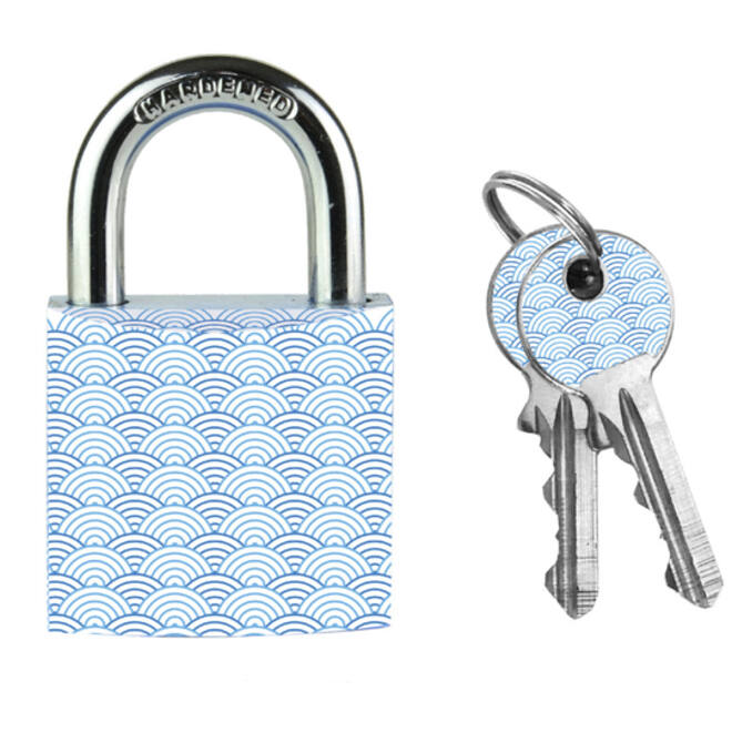Hangslot Masterlock 30mm golven motief