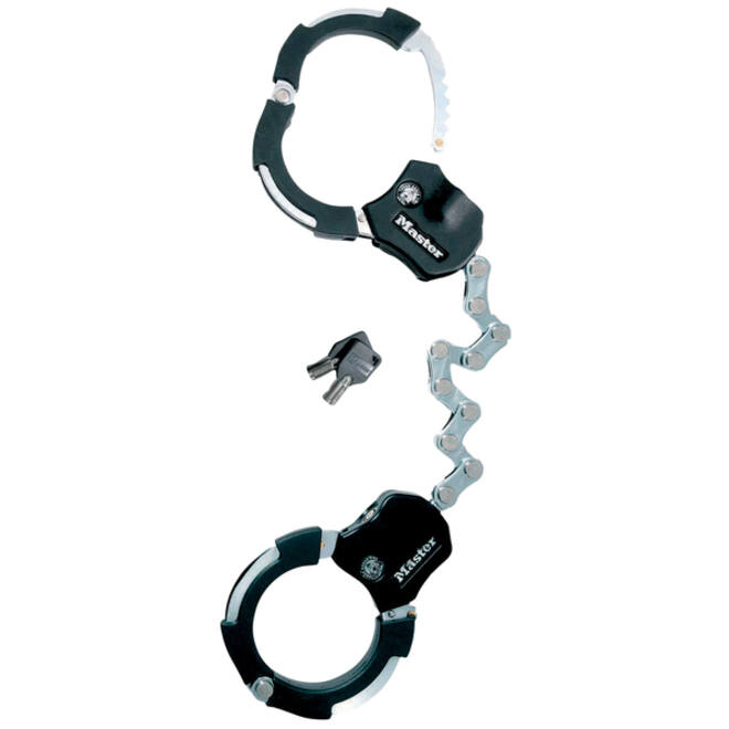 Handboeisloten Masterlock Street Cuff 55 cm zwart