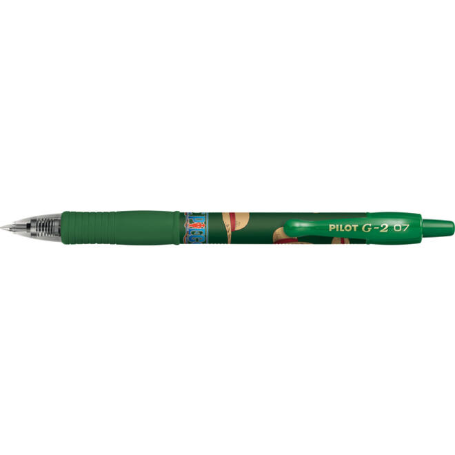 Gelschrijver PILOT G-2-07 One Piece medium groen