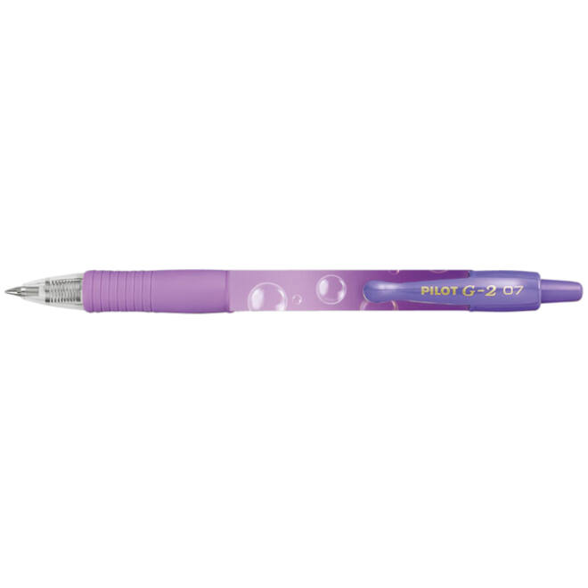Gelschrijver PILOT G-2 Bubble violet medium blauwschrijvend