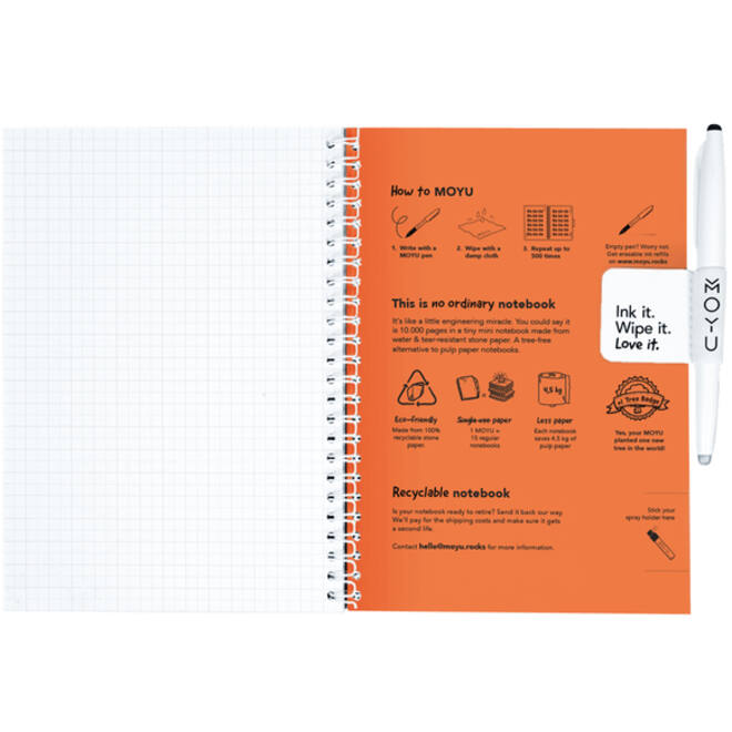 MOYU A5 Hardcover Sunset Orange