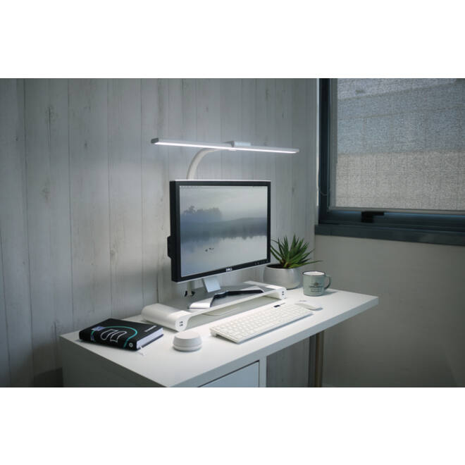 Bureaulamp Unilux Strata base led wit