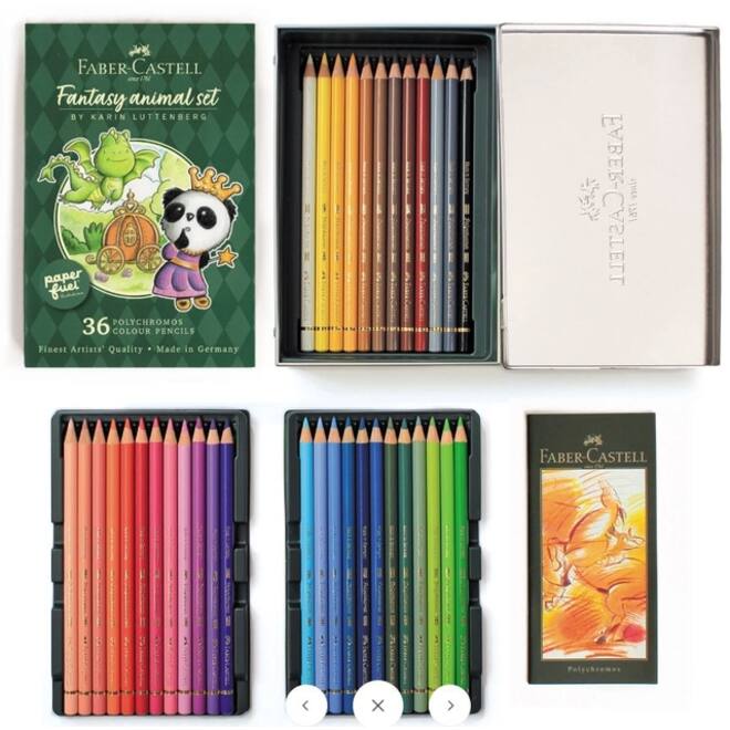 Kleurpotlood Polychromos ism Karin Luttenberg 36st