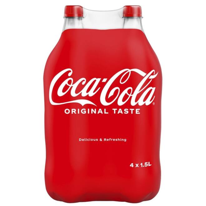 Frisdrank Coca Cola regular petfles 1.5 liter
