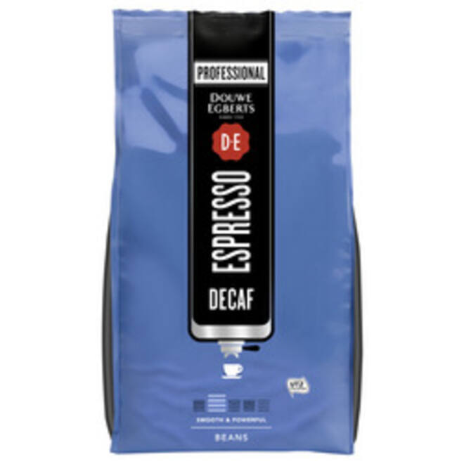 Koffie Douwe Egberts espresso bonen Decaf