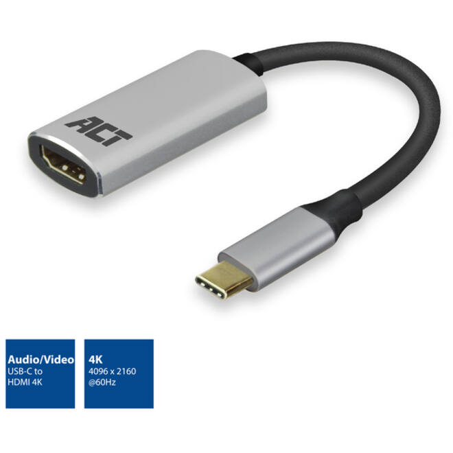 Adapter ACT USB-C naar HDMI