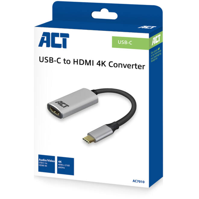 Adapter ACT USB-C naar HDMI