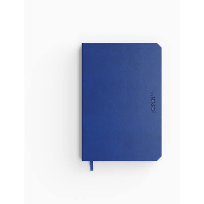 Notitieboek de KEMPEN Blue Note 110x160mm blanco 160 pagina's 90gr blauw