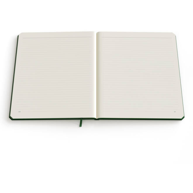 Notitieboek de KEMPEN Silence 171x220mm lijn 192 pagina's 90gr donkerblauw