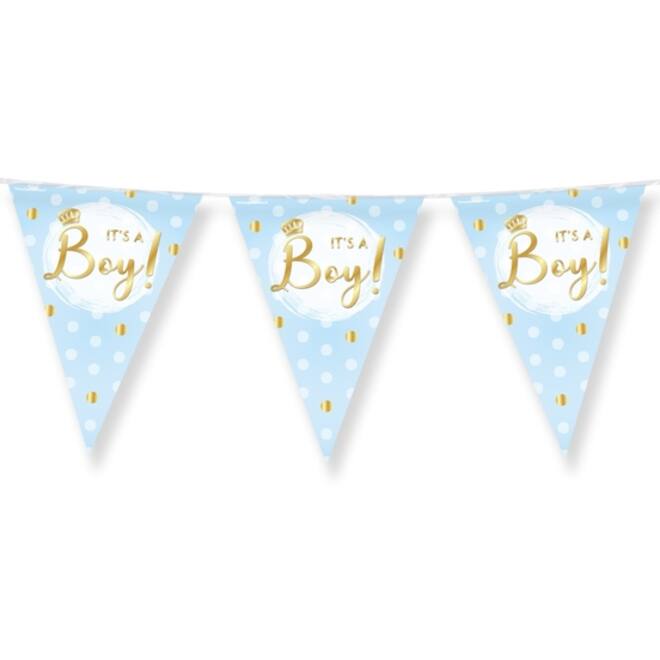 Party Flags foil It's a boy!