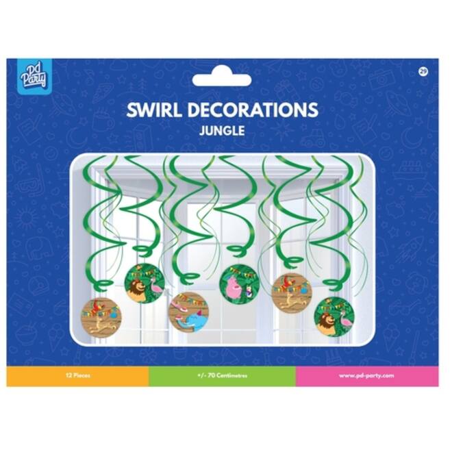 Swirl decorations Jungle