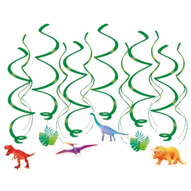 Swirl decorations Dino