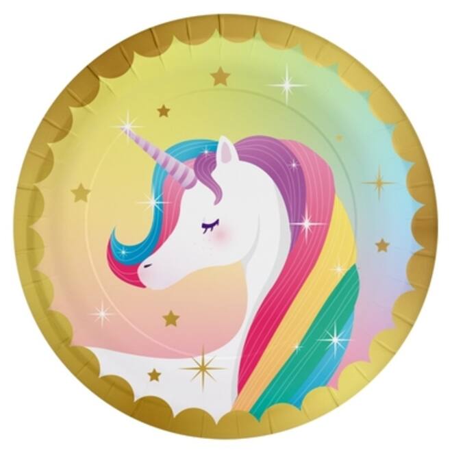 Plates Unicorn