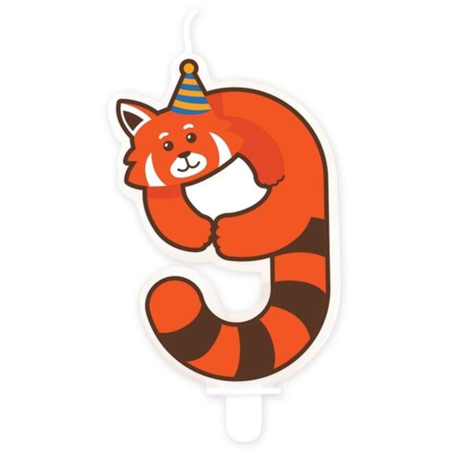 Jungle candle 9 Red Panda