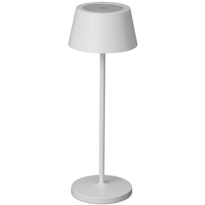 Tafellamp MAUL Nina LED oplaadbaar dimbaar wit