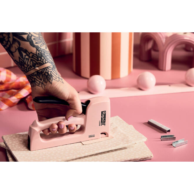 Nietpistool Rapid R13 Ljung 13/4-10 roze