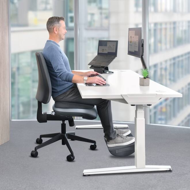 Stoelkussen Fellowes Breyta Wig zwart
