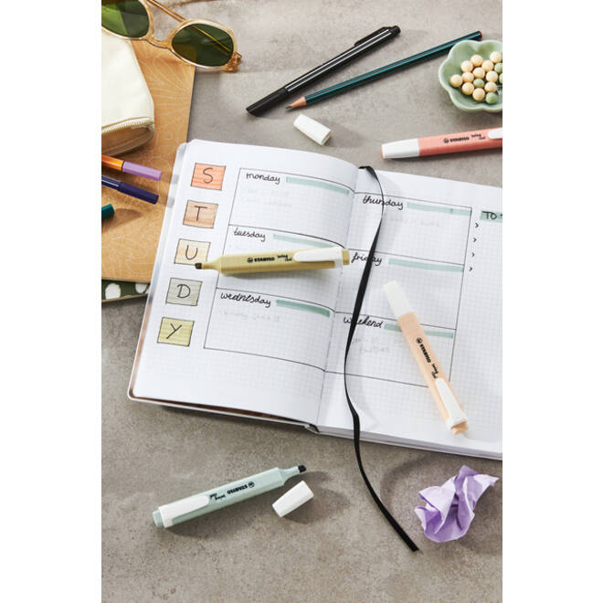 Markeerstift STABILO Swing cool nature colors warmgrijs
