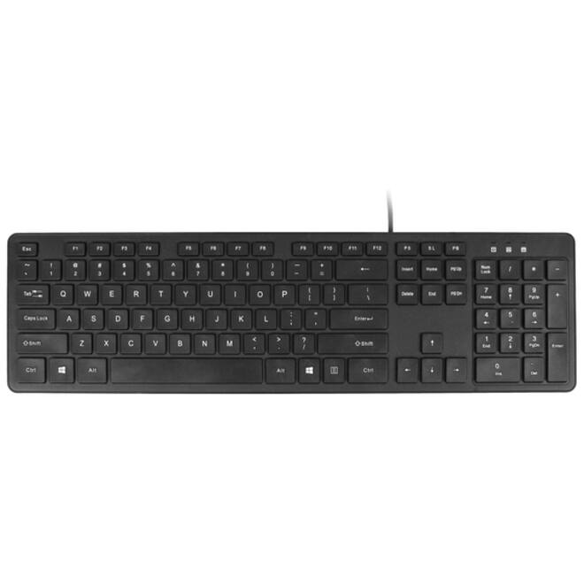 Toetsenbord Quantore Qwerty bedraad USB-A zwart