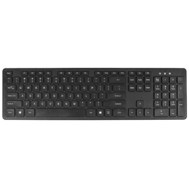 Toetsenbord Quantore Qwerty draadloos USB-A adapter zwart