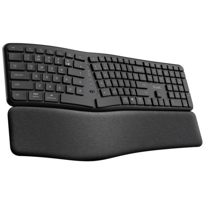 Toetsenbord Trust Keyra Ergo Multi draadloos