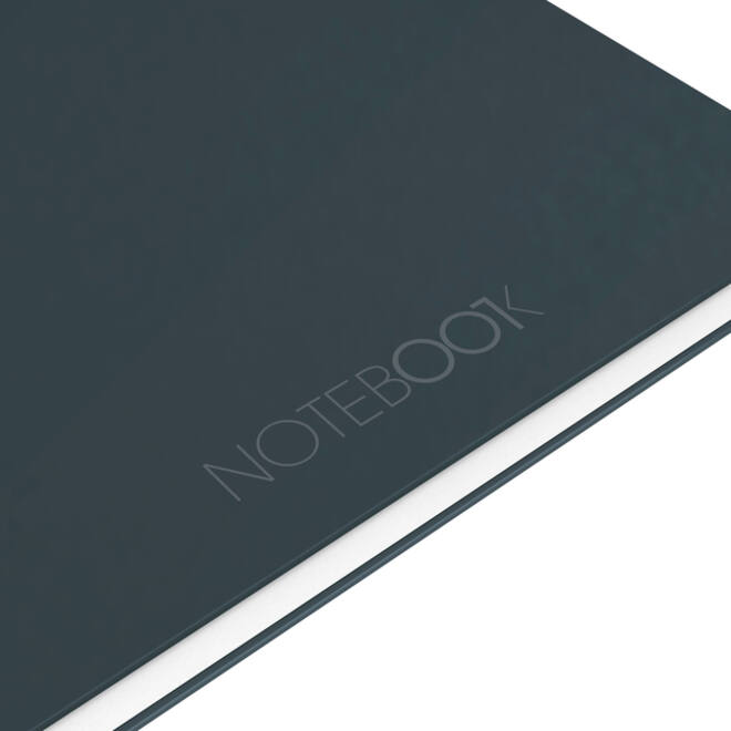 Spiraalblok Oxford International Notebook A4+ lijn zwart