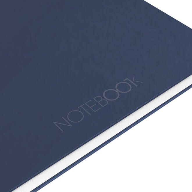 Spiraalblok Oxford International Notebook A4+ lijn blauw