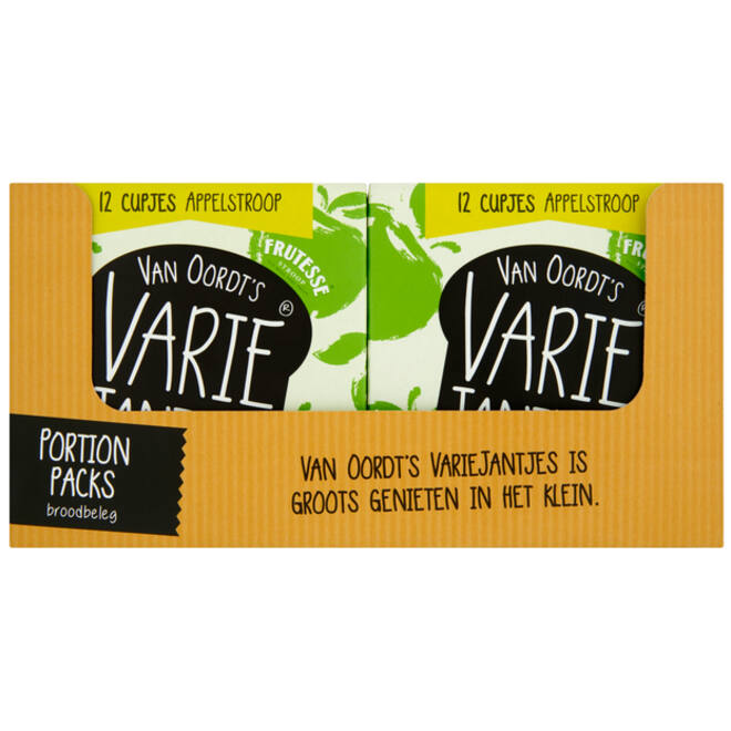 Appelstroop VarieJantjes Frutesse 12x15 gram cupjes