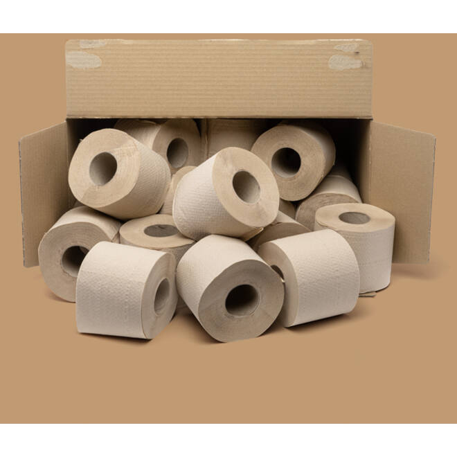 Toiletpapier The Good Roll The Panda Edition Naked bamboe 2-laags 24x300 vel naturel