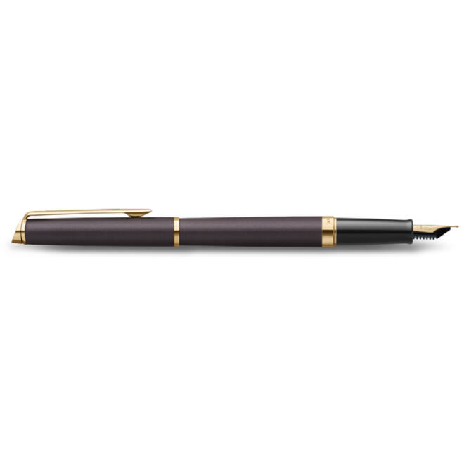 Vulpen Waterman Hémisphère Fashion Colors metallic black GT fijn