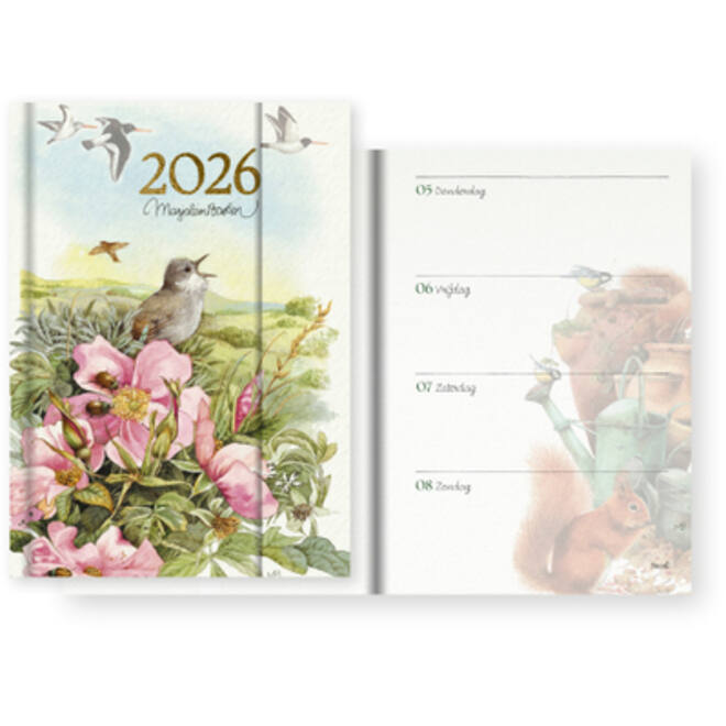 Agenda 2026 Marjolein Bastin 7dagen/2pagina's magneetsluiting