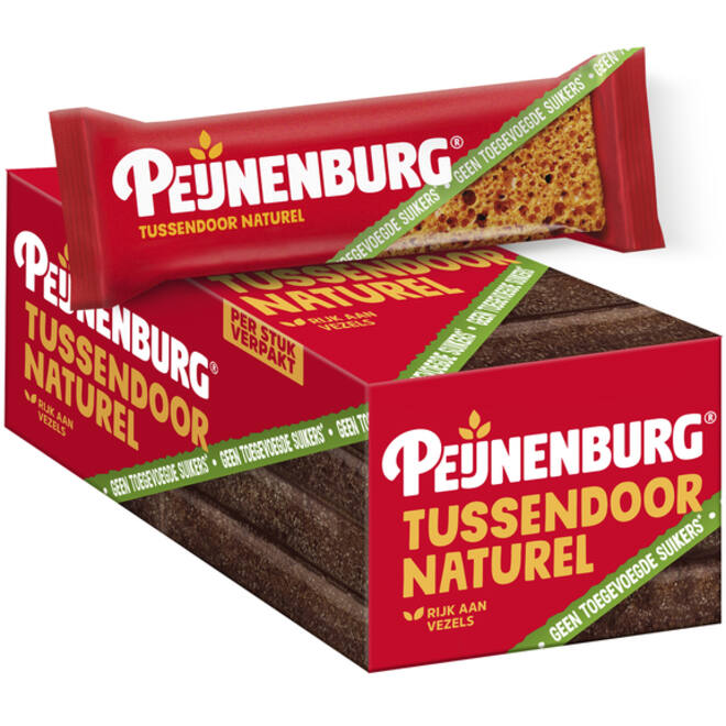 Koek Peijnenburg naturel zonder toegevoegde suiker 27 gram