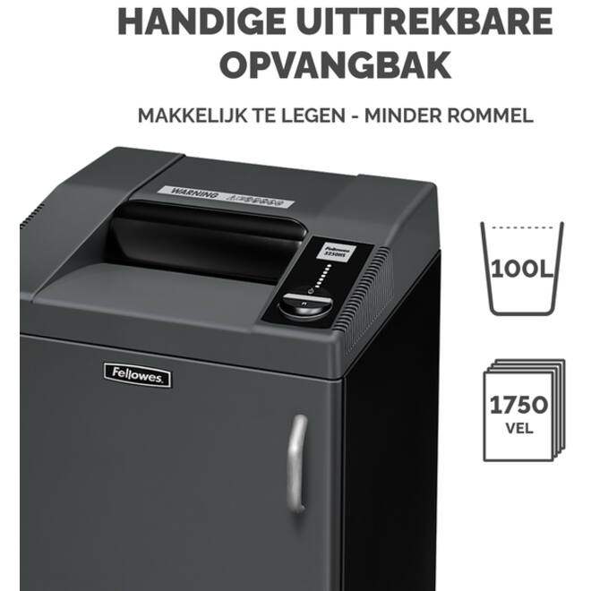 Papiervernietiger Fellowes Fortishred 3250SMC snippers 0,8x12mm