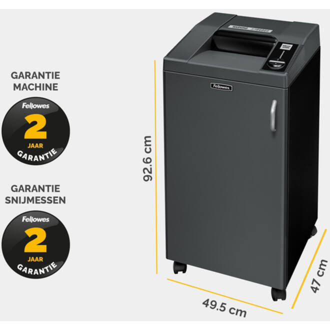 Papiervernietiger Fellowes Fortishred 3250SMC snippers 0,8x12mm