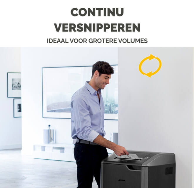 Papiervernietiger Fellowes Powershred 425I stroken 5,8mm