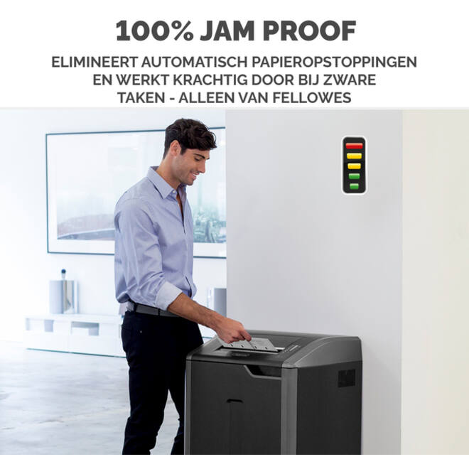 Papiervernietiger Fellowes Powershred 485I stroken 5,8mm
