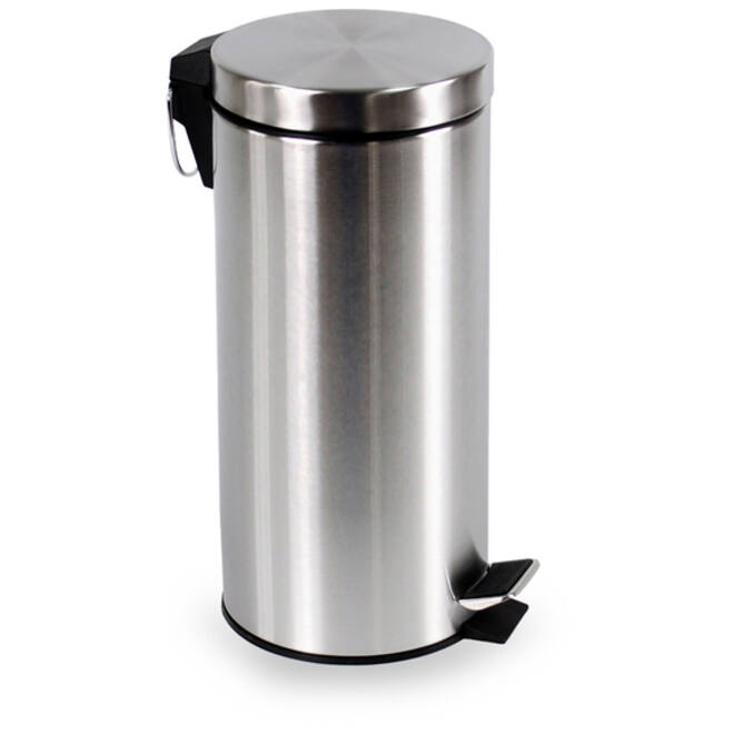 Pedaalemmer BRASQ 30 liter rvs