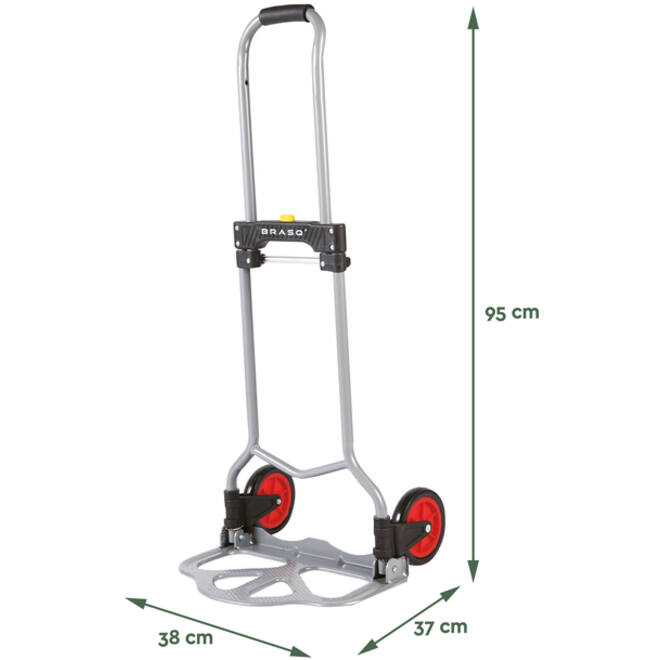 Steekwagen BRASQ Inklapbaar HT60 incl. bagagespin 60Kg
