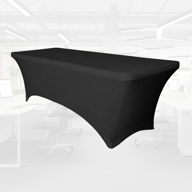 Tafelrok BRASQ 183x76x74cm zwart