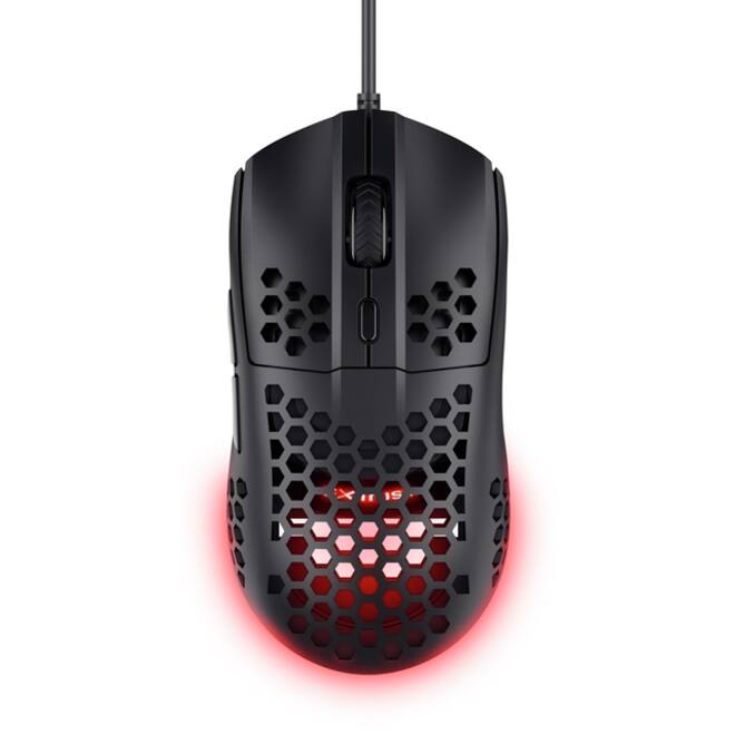 Gaming muis Trust GXT928 Helox bedraad zwart