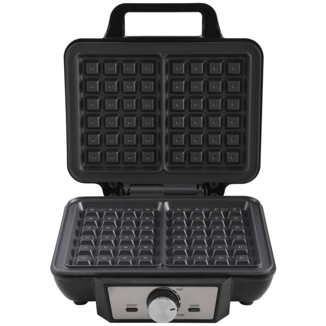 Wafelijzer Tomado voor 2 wafels zwart