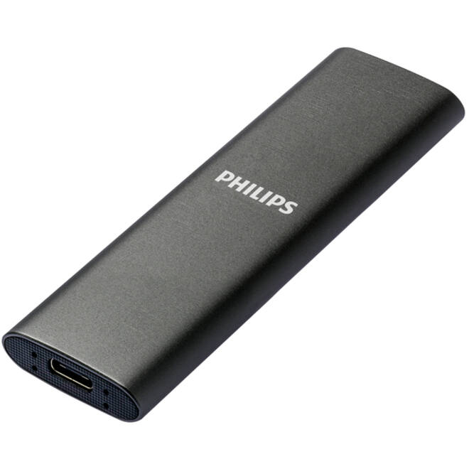 SSD Philips External 500 GB Ultra Speed Space Grey