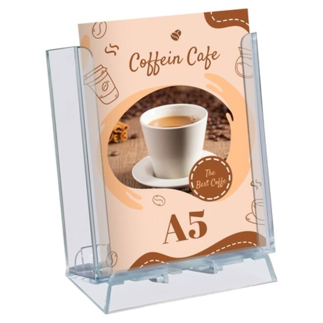 Folderhouder Europel verstelbaar A4, A5, 1/3 A4